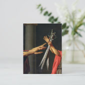 Der Eid Horatii, 1784 Postkarte (Stehend Vorderseite)