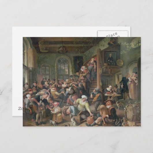 Der Eiertanz Postkarte (Vorne/Hinten)