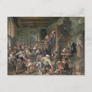 Der Eiertanz Postkarte