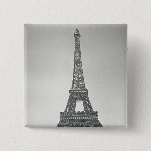 Der Eiffelturm, 1887-89 Button (Vorderseite)