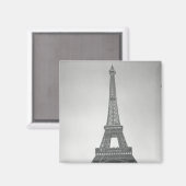 Der Eiffelturm, 1887-89 Magnet (Vorderseite/Rückseite)