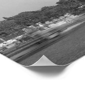 Der Eiffelturm, 1887-89 Poster (Ecke)