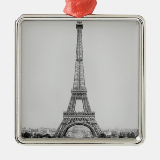 Der Eiffelturm 2 Ornament Aus Metall (Vorne)