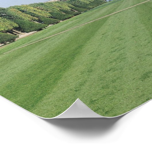 Der Eiffelturm 2 Poster (Ecke)