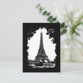 Der Eiffelturm, die Postkarte von Paris (Stehend Vorderseite)