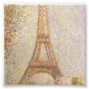 Der Eiffelturm durch Georges Seurat Fotodruck