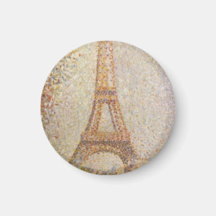 Der Eiffelturm durch Georges Seurat Magnet