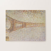 Der Eiffelturm durch Georges Seurat Puzzle (Horizontal)