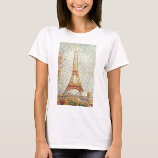 Der Eiffelturm durch Georges Seurat T-Shirt