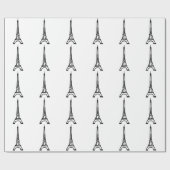 Der Eiffelturm Geschenkpapier (Flach)