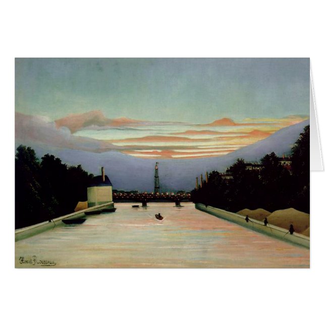 Der Eiffelturm Henri Rousseau 1898 (Vorderseite (Horizontal))