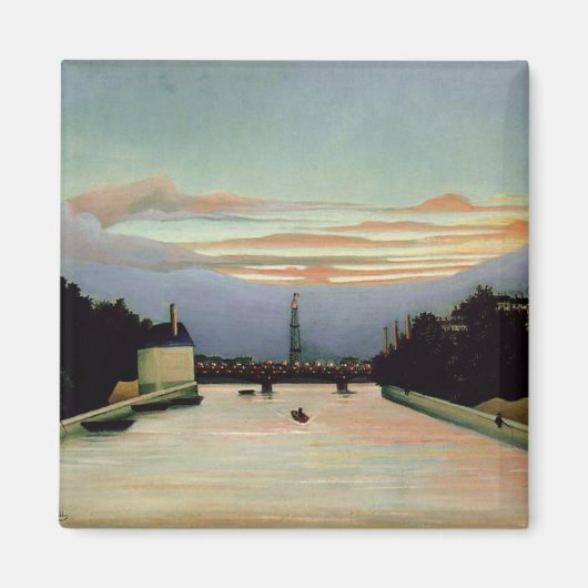 Der Eiffelturm Henri Rousseau 1898 Magnet (Vorne)
