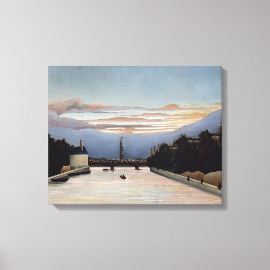 Der Eiffelturm | Henri Rousseau Leinwanddruck (Vorderseite)