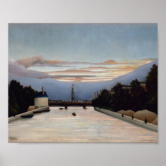Der Eiffelturm | Henri Rousseau Poster (Vorne)