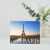 Der Eiffelturm im Herbst | Paris, Frankreich Postkarte (Stehend Vorderseite)