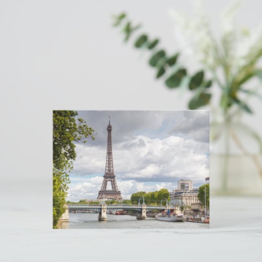 Der Eiffelturm im Herbst | Paris, Frankreich Postkarte (Stehend Vorderseite)