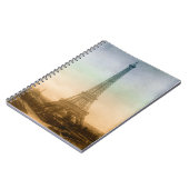 Der Eiffelturm im Pariser Notebook Notizblock (Linke Seite)