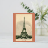 Der Eiffelturm in Frankreich Postkarte (Stehend Vorderseite)