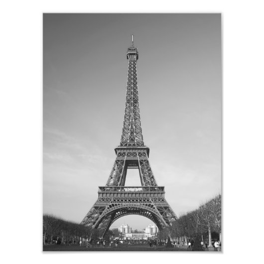 Der Eiffelturm in Paris - Frankreich drucken Fotodruck (Vorne)