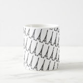 Der Eiffelturm Kaffeetasse (Mittel)