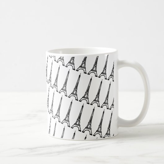 Der Eiffelturm Kaffeetasse (Rechts)