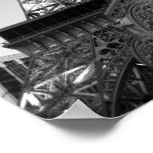 Der Eiffelturm Las Vegas Poster (Ecke)