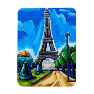 Der Eiffelturm-Magnet Magnet