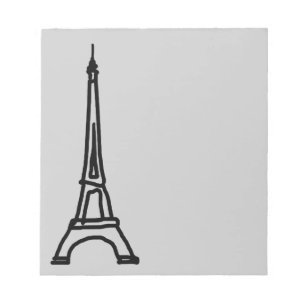 Der Eiffelturm Notizblock