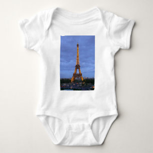 Der Eiffelturm Paris Frankreich Baby Strampler