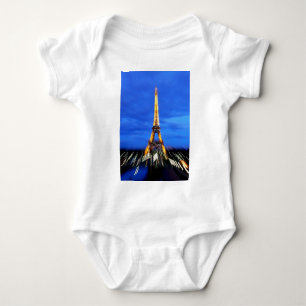 Der Eiffelturm Paris Frankreich Baby Strampler