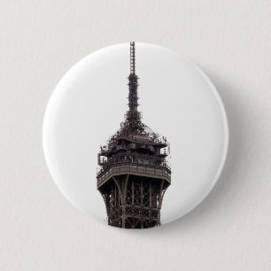 Der Eiffelturm Paris Frankreich Button