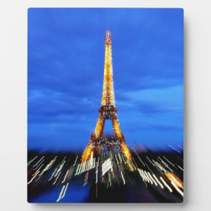 Der Eiffelturm Paris Frankreich Fotoplatte