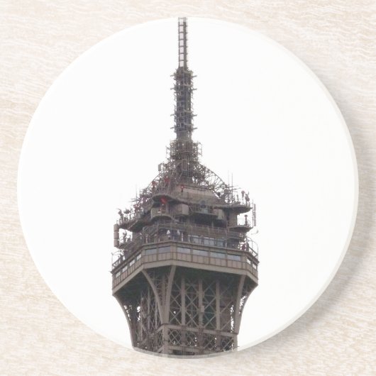 Der Eiffelturm Paris Frankreich Getränkeuntersetzer (Vorne)