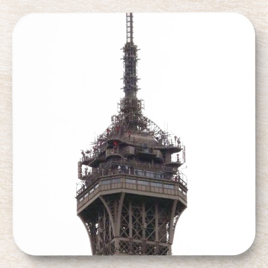 Der Eiffelturm Paris Frankreich Getränkeuntersetzer (Vorderseite)