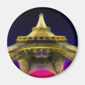 Der Eiffelturm, Paris, Frankreich Magnet (Vorne)