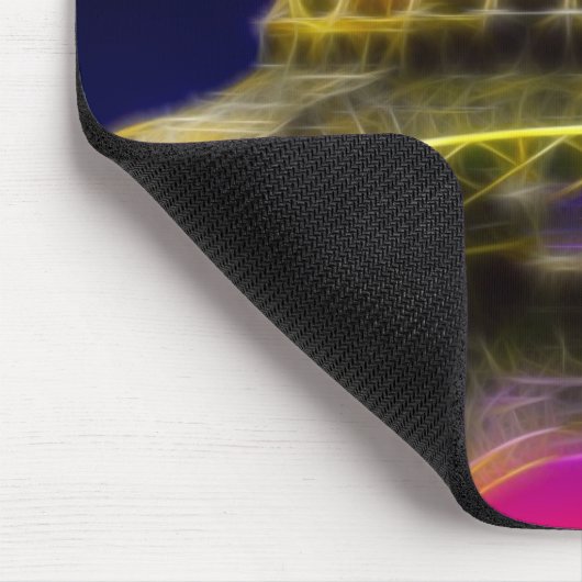 Der Eiffelturm, Paris, Frankreich Mousepad (Ecke)