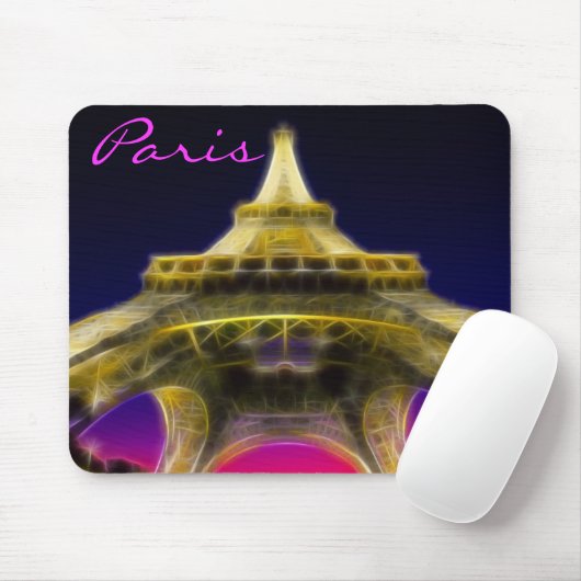 Der Eiffelturm, Paris, Frankreich Mousepad (Mit Mouse)