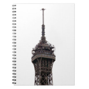 Der Eiffelturm Paris Frankreich Notizblock