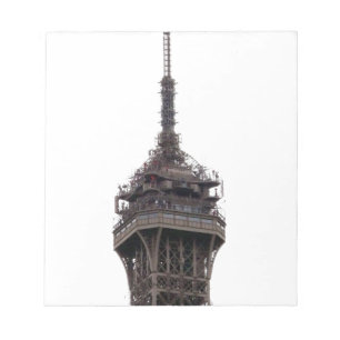 Der Eiffelturm Paris Frankreich Notizblock