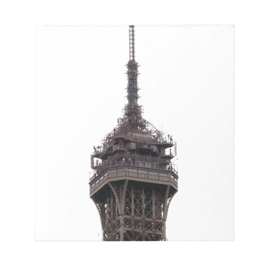 Der Eiffelturm Paris Frankreich Notizblock (Vorderseite)