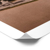 Der Eiffelturm, Paris, Frankreich Poster (Ecke)