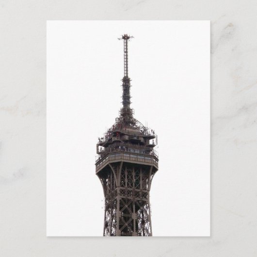 Der Eiffelturm Paris Frankreich Postkarte (Vorderseite)