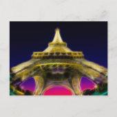 Der Eiffelturm, Paris, Frankreich Postkarte (Vorderseite)
