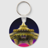 Der Eiffelturm, Paris, Frankreich Schlüsselanhänger (Vorderseite)