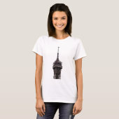 Der Eiffelturm Paris Frankreich T-Shirt (Vorne ganz)