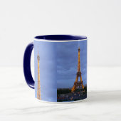 Der Eiffelturm Paris Frankreich Tasse (Vorderseite Links)