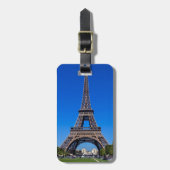 Der Eiffelturm, Paris Gepäckanhänger (Vorderseite vertikal)