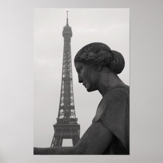 Der Eiffelturm, Paris Poster (Vorne)