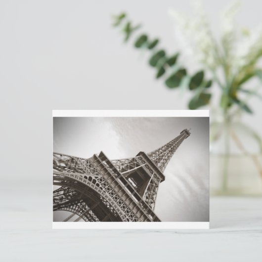 Der Eiffelturm, Paris Postkarte (Stehend Vorderseite)