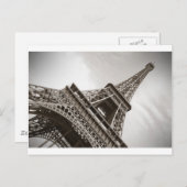 Der Eiffelturm, Paris Postkarte (Vorne/Hinten)